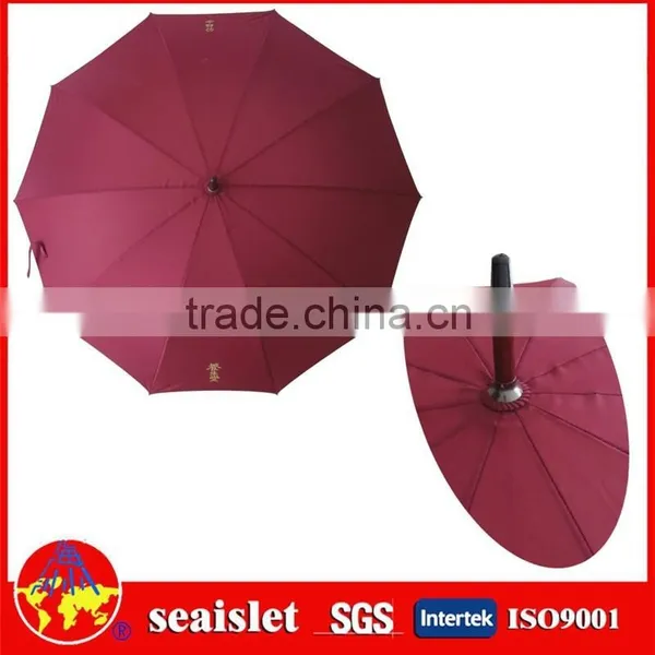 Wooden Handle Umbrella, High Quality Wooden Handle Umbrella for Sale