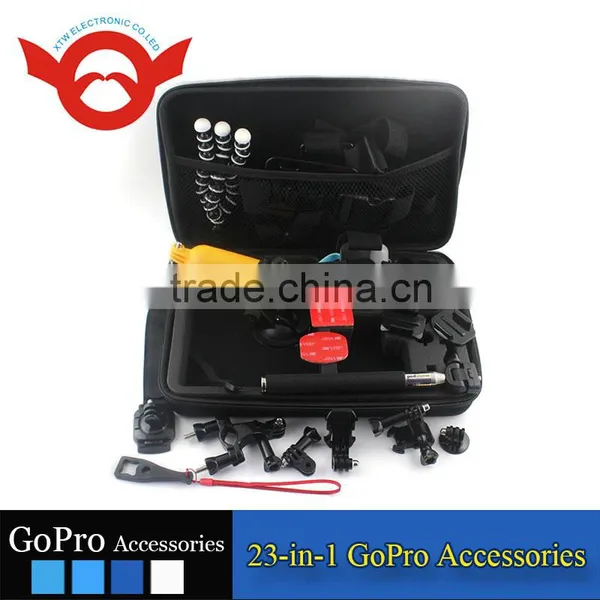 Wholesale Camera Accessories Kit for Go Pro , Floaty Bobber, Monopod and Suction Cup Mount for Gopro Hero 4/3+/3/2/1 photo-3