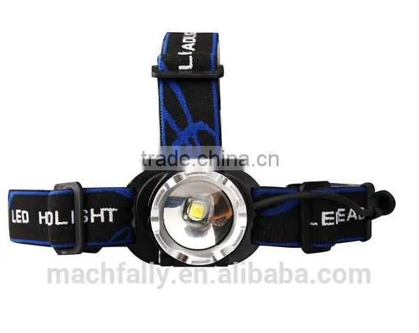 2015 New Style 2*18650 Battery Rechargeable Headlight 500 Lumen Strong Light T6 Led Headlamp Irradiation Distance Of 150 Meter photo-4