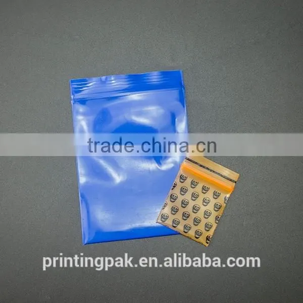 Accept Custom Order and Clothing Net Colored Feature Zip Lock Bag