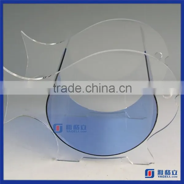 Manufacturer Supplier Fish Shaped Acrylic Fish Tank / Plexiglass Aquarium Stand / Pmma Fish Bowl Stands photo-6