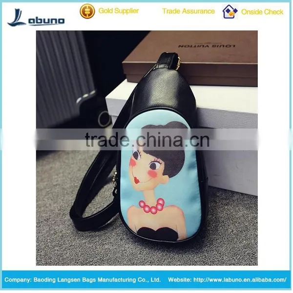 Factory Direct Sale Hot Popular Fashion Color Printing Chest Bag photo-4