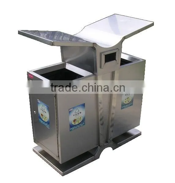 MAX-HK13 Hot-sale Outside Cold Rolling Steel Plate Iron Dustbin photo-6