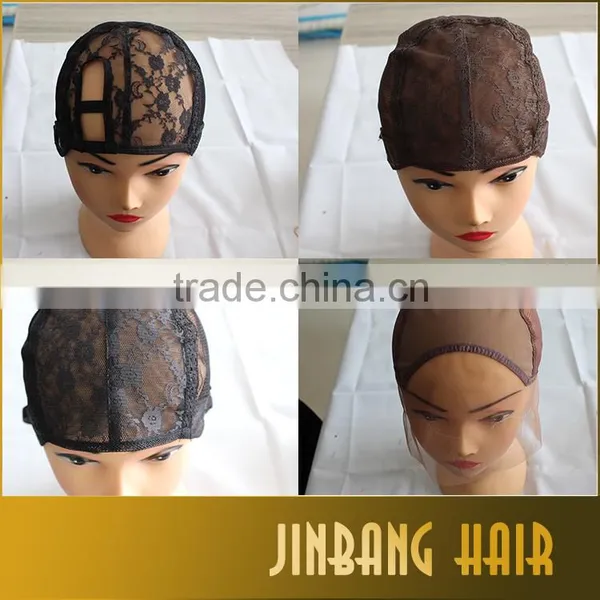 2016 New Products Wholesales Silk Lace Cap for Wig Making Full Silk Lace Wig Cap Mesh Weft Caps photo-6