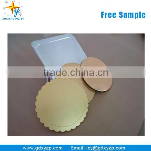High Quality Cake Board Gold Sliver Cake Tray Gold Rolling Paper photo-4