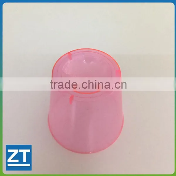 Disposable Plastic Sprit Short Glass 1-OZ Hot Pink