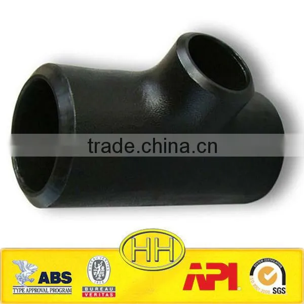 ASME 16.9 Butt Welding Carbon Steel Pipe Equal Straight Tee Pipe Fitting photo-2