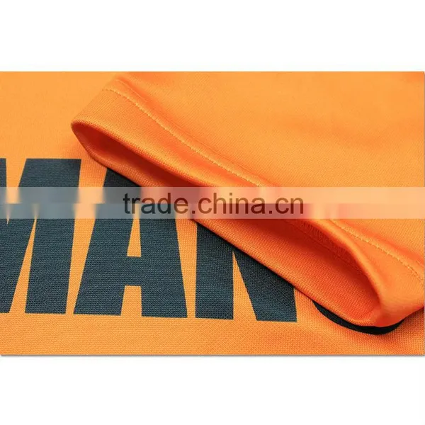 China Wholesale Facorty Fashion Sublimation Yellow Blue Soccer Jersey photo-3