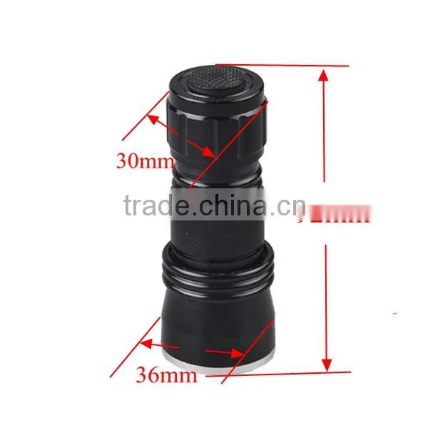 21 LED Light Source And Emergency,Tool Light Usage New Aluminum Violet Light Blacklight Torch Lamp 21 LED UV Flashlight photo-2