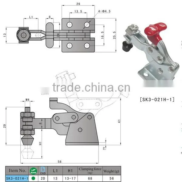Wholesaling SK3-021H-1industrial Toggle Clamp photo-3