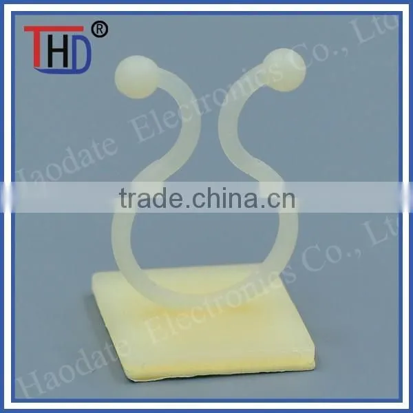 Plastic Wire Clip Self Adhesive
