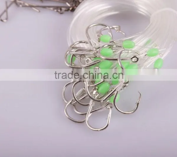 The New 2016 Japan Fishing Hooks 25pcs/1 Bag Longline Traces Tubing 82cm Fishhook #18 Lure Hook for Fishing photo-3