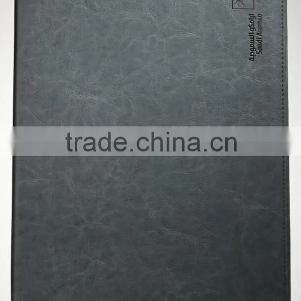 Newest A4 Certificate Cover Leather Material Certificate Cover Custom Made A4 Certificate Cover With Hot Stamp/debossed Logo photo-5