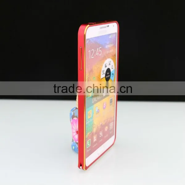 for Samsung Note3 Mobile Phones Case Hippocampal Buckle Ultra-thin 0.7 mm Metal Case photo-3