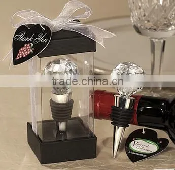 Wholesale High Quality Decorative Crystal Ball Wine Stopper Quality Choice photo-3