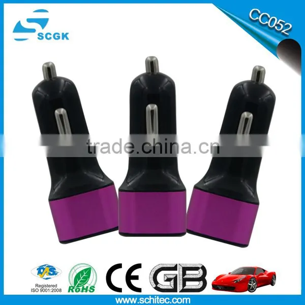 Cheap Price Portable Mini Three Usb Car Charger photo-6