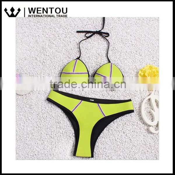 New Arrival Women Colorful Sexy Spa Bikini Swimsuit photo-4