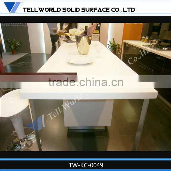 Artificial quartz stone laboratory bench top with 10 years warranty