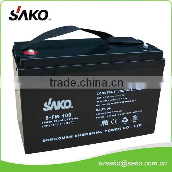 12V200AH VRLA Maintenance Free Solar Battery With 10 Years Life Design photo-2