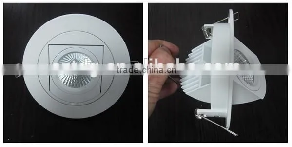 New Design 360 Degree Rotatable 5w 7w 12w Cob Led Light Downlight With 3year Warranty photo-4
