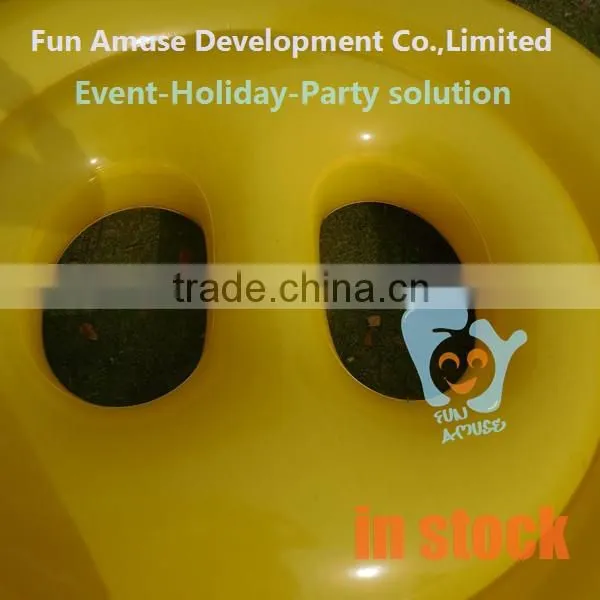 Cheap Pvc Inflatable Emoji Pool Float for Sale photo-4