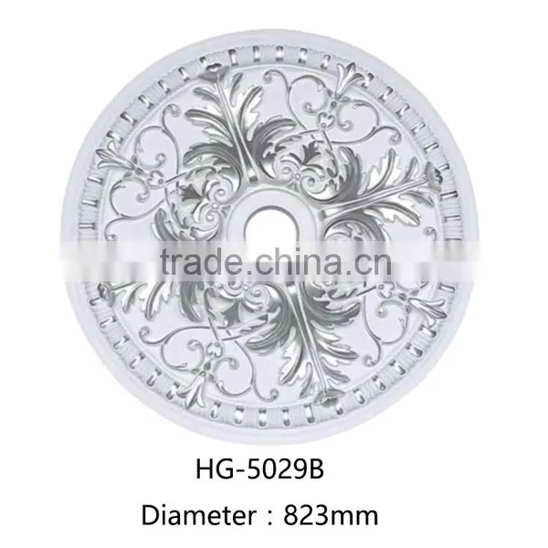 PU Ceiling Moulding/Home & Interior Decorative Moulding/ pu Lamp Holder photo-2