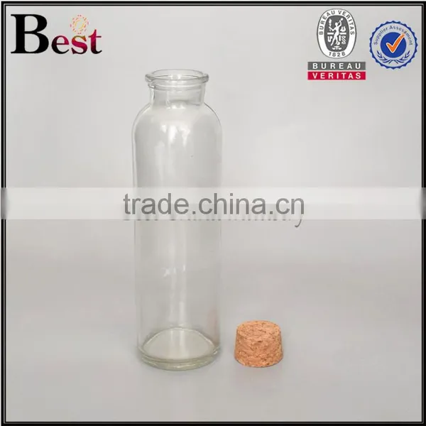 300ml Tube Bottle Tube Bottle With Cork Tube Glass Bottle photo-2