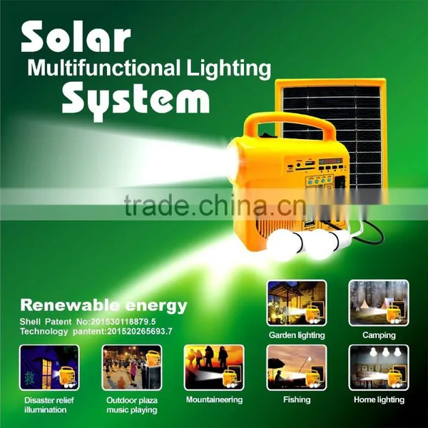 Best Selling 2015 Latest Solar Lantern With Mobile Phone Charger