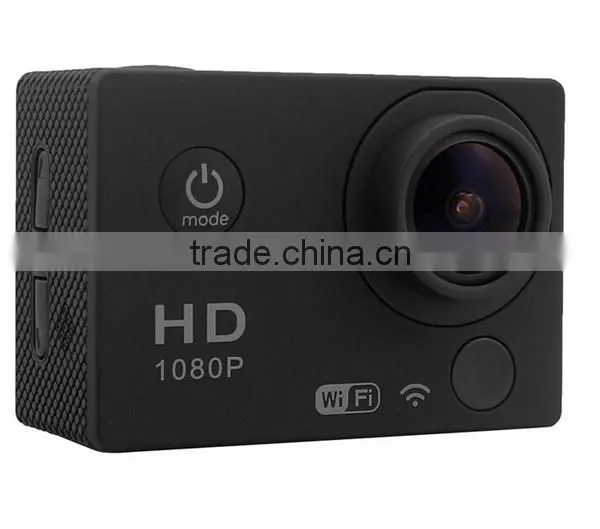 Mini 1.5inch 12Mega Pixel H.264 IR Remote Control 1080p Sj4000wifi Waterproof Helmet Cam With Seamless photo-2