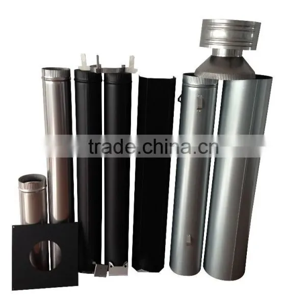 New Zealand Galvanized Single Wall Fireplace Chimney Flue Kits photo-2