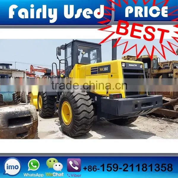 Cheap Wheel Loader WA380-3 photo-2