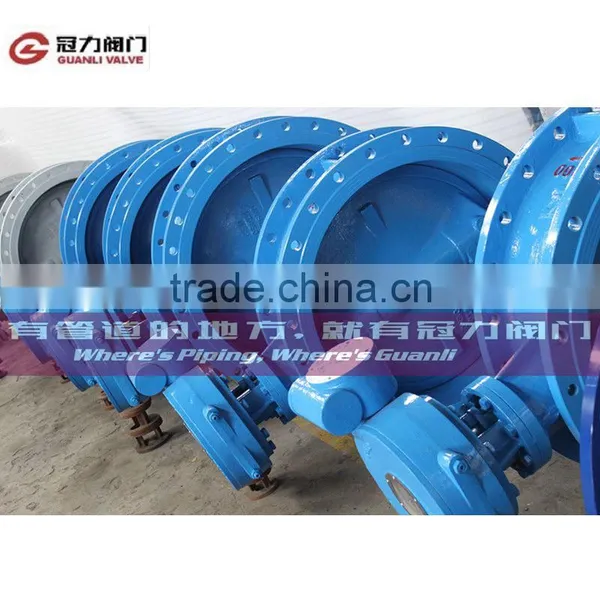WCB Ductile Iron Gear Box Triple Offset Butterfly Valve photo-2