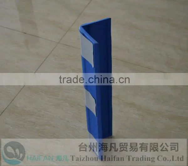 600*100*8mm Round EVA Colorful Wall Corner Guard Reflective for Parking/Round Angle EVA Wall Corner Protector for Garage photo-5