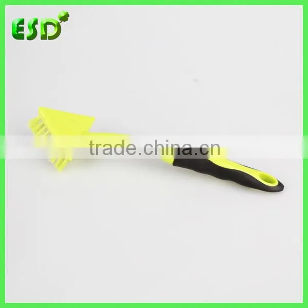 ESD Soft Grip Durable Square Plastic Kitchen Utensil Brush photo-4
