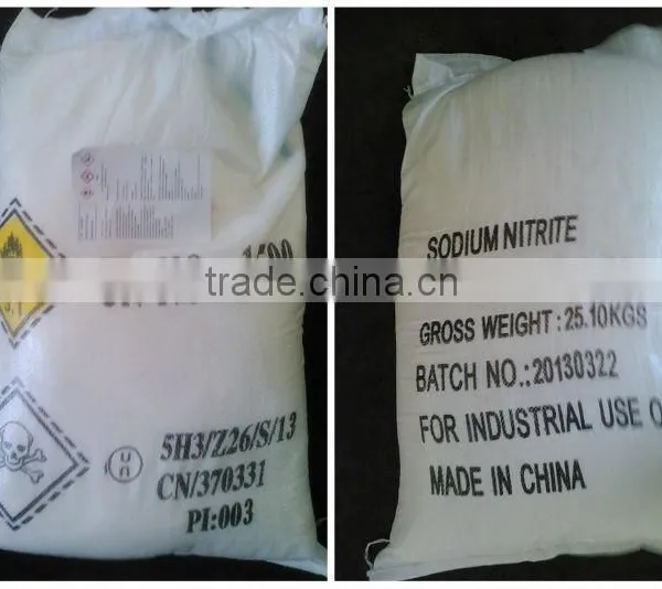 Sodium Nitrite Industry Grade Nano2 98.5% From Shandong China photo-5