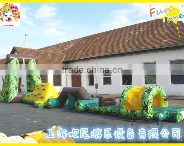 Giant Inflatable Aqua Obstacle at Swimming Pool, Inflatable Water Obstacle Course photo-3