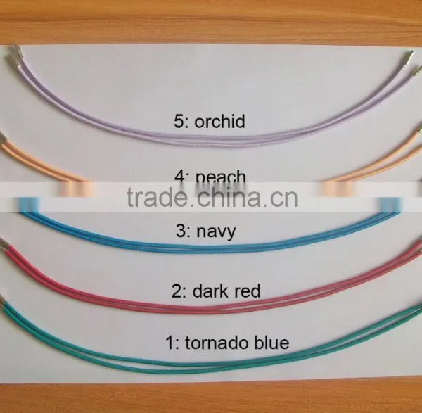 high strength elastic cord with aglet