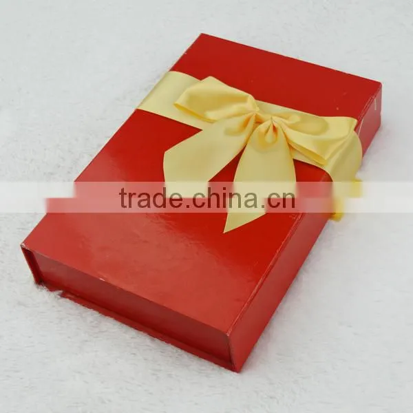 Pre Tied Polyester Satin Ribbon Bow With Wire Twist photo-2