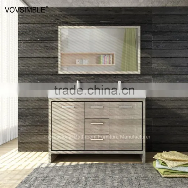 Cheap Single Freestanding Bathroom Vanity, Bathroom Furniture Units Price photo-3