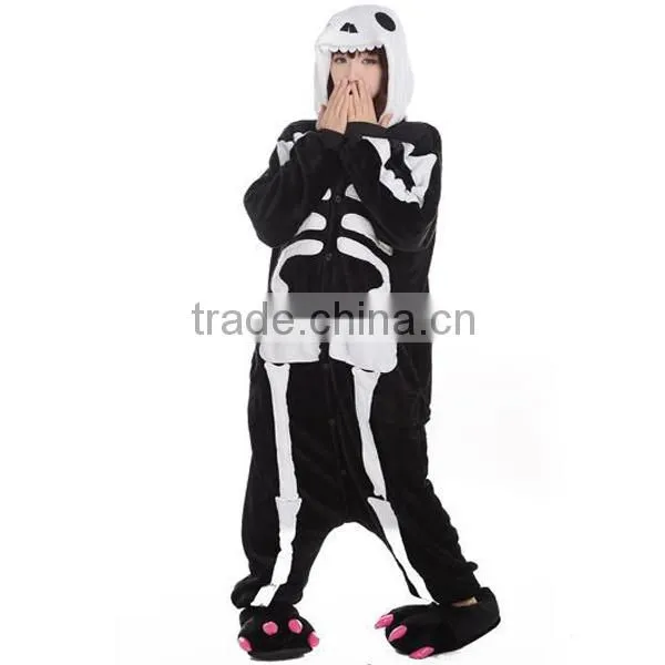 New Scary Skeleton Adult Animal Best Seller Full Body Party Costume photo-3
