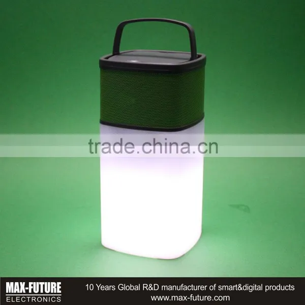 Hand Free Rechargeable Wireless Bluetooth Speaker Lantern With 4000mAh Power Bank
