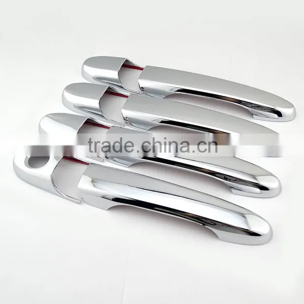 2006 2007 2008 2009 2010 2011 Chevy Impala Chrome Plastic Plating Lever Door Handle Covers photo-4