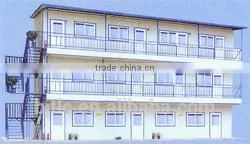 Three Floors Steel Prefabricated Building