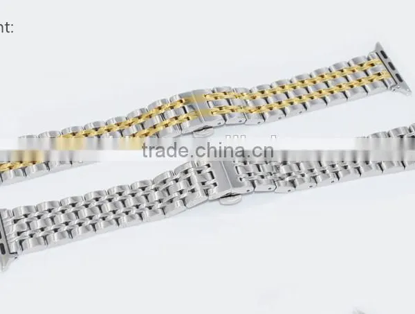 38mm 42mm Stainless Steel Metal Watch Band for Apple Watch Band Strap photo-6
