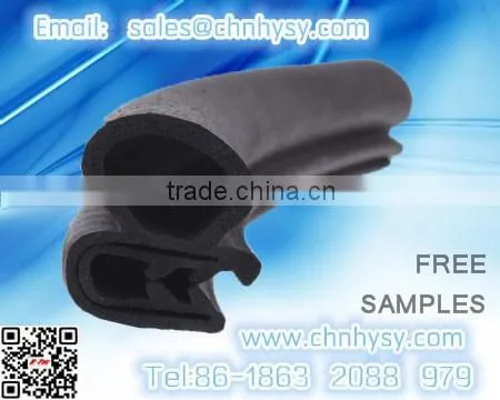 Sealing Strips Collision Rubber / Shock Absorption Rubber Seal Strips / Car Door Rubber Protection Seal
