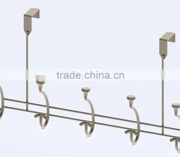 Manufactory OEM Service Provided Metal Over the Door Clothes Hanging Hooks photo-4