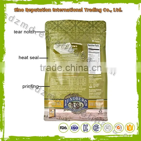 Perfect Printing Lamination pp Woven 10kg/30kg Rice Packaging Bag photo-3