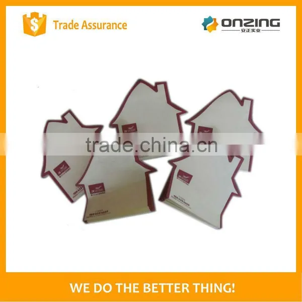 Onzing High Quality Well Sold House Shaped Note Pad Sticky Pad photo-2