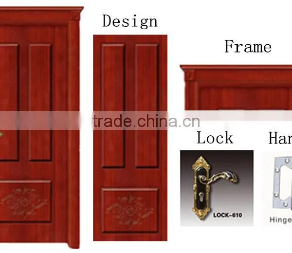 Home Design Mdf Pvc Armor Door photo-2