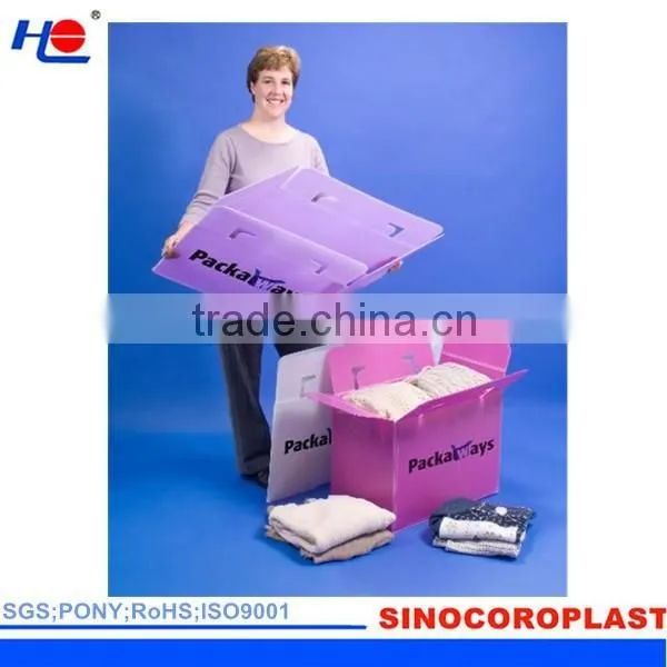 Plastic Material and Bio-degradable Feature Corrugated Box photo-2